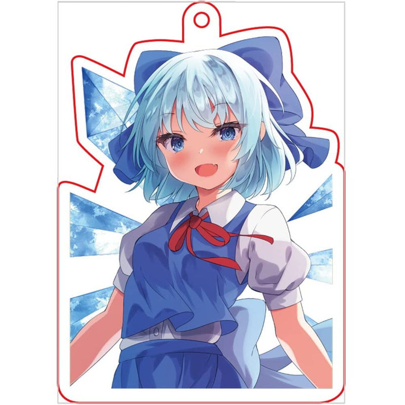 【新品】東方project「チルノ10-3」アクリルキーホルダー / ぱいそんきっど 発売日:2023年08月頃