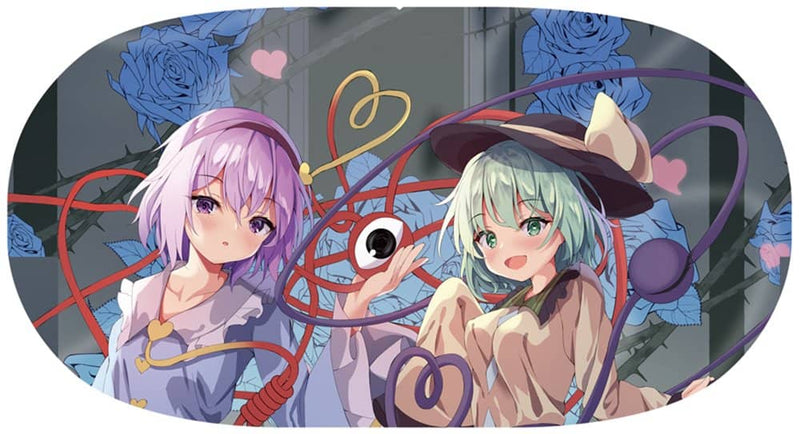 [New] Touhou Project "Satori Komeiji, Koishi Komeiji 10-2" Glasses case (with cloth) / Pison Kid Release date: Around August 2023