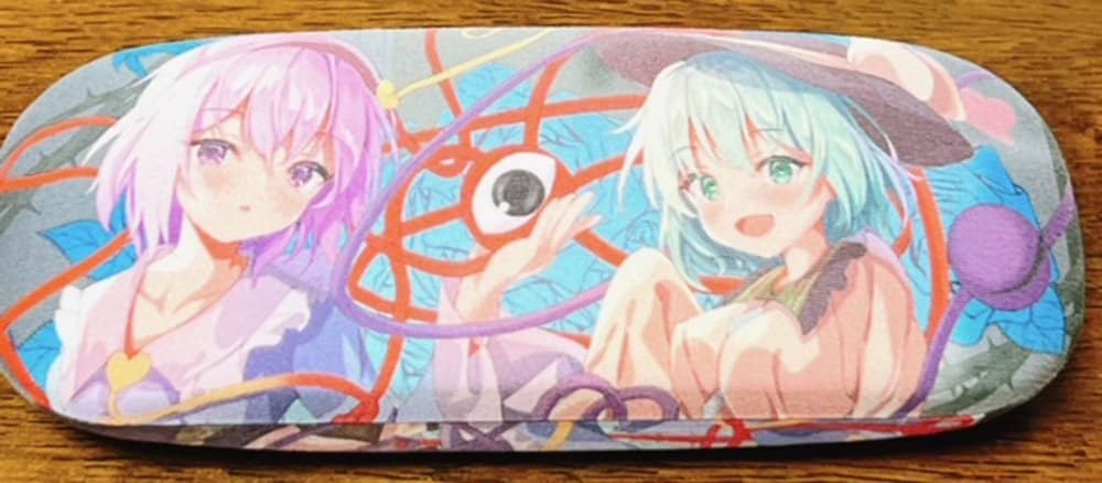 新品】東方project「古明地 さとり、古明地こいし10-2」眼鏡ケース
