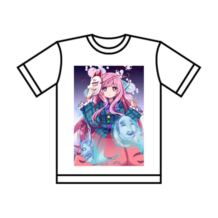 [New] Touhou Project "Hata Kokoro 9" T-shirt (L) / Python Kid Release Date: Around August 2023