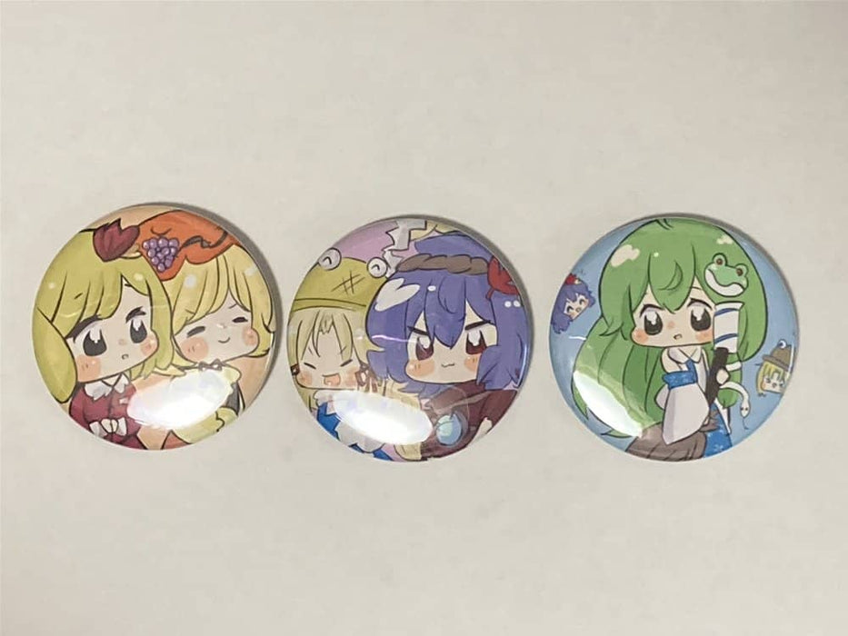 [New] Mini Chara Fujinroku Badge Set A / Explosive Workplace Release Date: October 23, 2022
