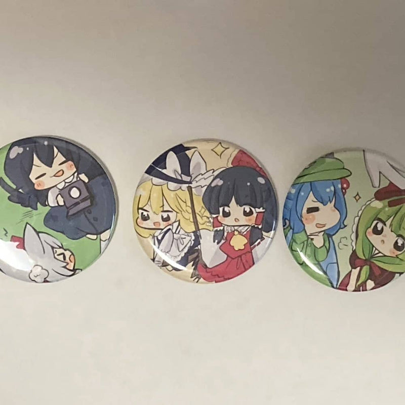 【新品】みにきゃら風神録バッチセットB / 爆裂職場 発売日:2022年10月23日