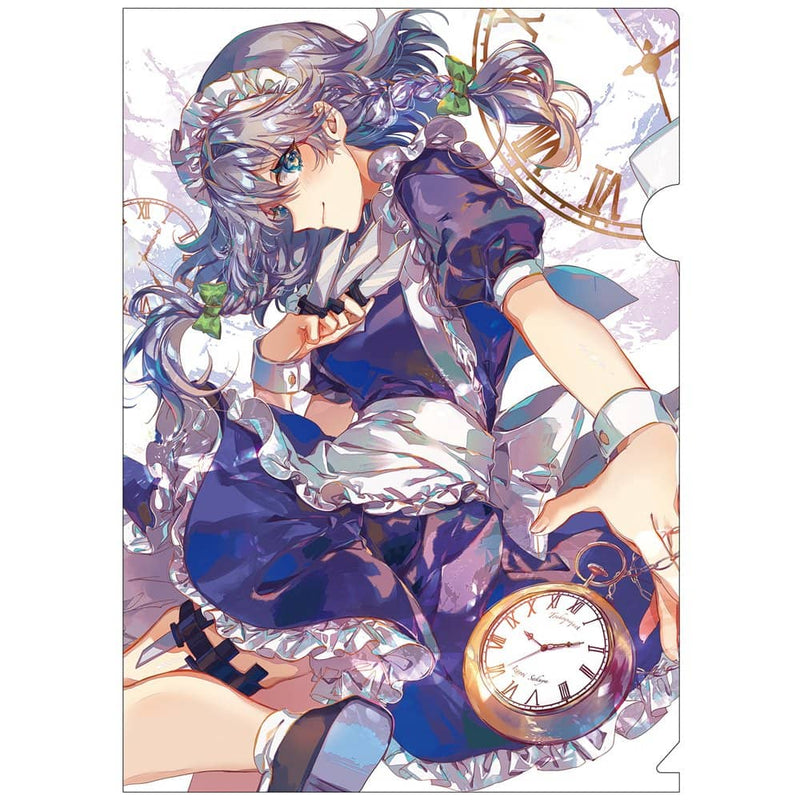 【新品】東方クリアファイル　十六夜咲夜７-３ / AbsoluteZero 発売日:2023年10月頃