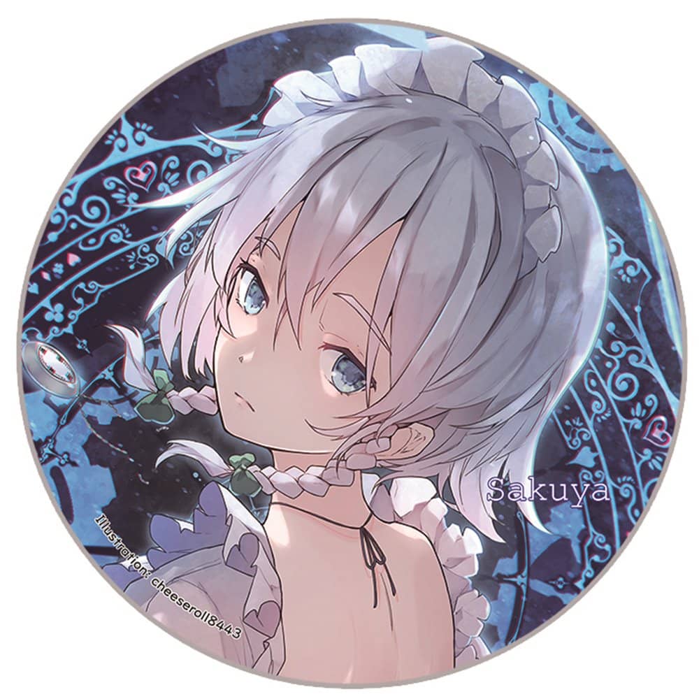 新品】缶バッジ 咲夜(cheeseroll)202310 / すなめりドリル 発売日:2023