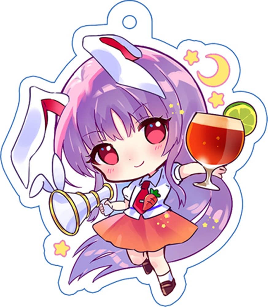 新品】宵酔い東方紺珠伝キーホルダー／うどんげ / つたささ 発売日