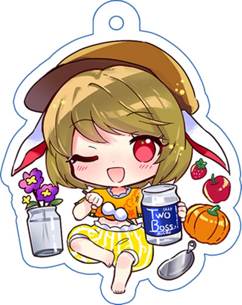新品】宵酔い東方紺珠伝キーホルダー／鈴瑚 / つたささ 発売日:2023年