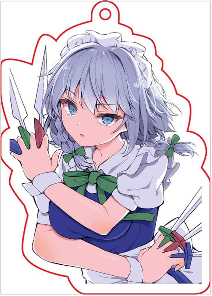[New] Touhou Project 'Sakuya 16 Night Sakuya 10-4' Acrylic Key Ring / Paisons Kiddo Release date: 15 Oct 2023