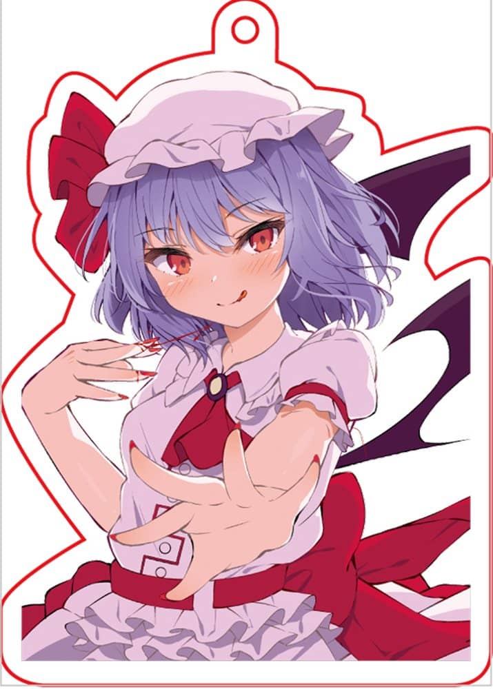 【新品】東方project「レミリア スカーレット10-4」アクリルキーホルダー / ぱいそんきっど 発売日:2023年10月15日