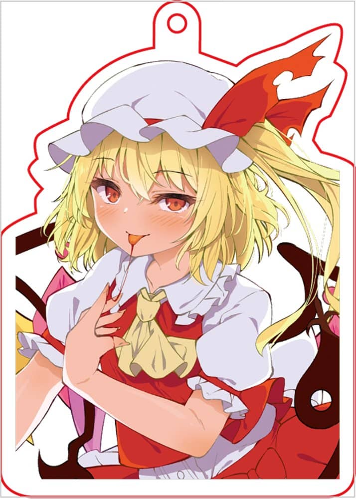 【新品】東方project「フランドール スカーレット10-4」アクリルキーホルダー / ぱいそんきっど 発売日:2023年10月15日