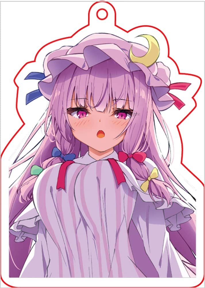 【新品】東方project「パチュリー ノーレッジ10-4」壓克力鑰匙圈 / ぱいそんきっど 發售日:2023年10月15日