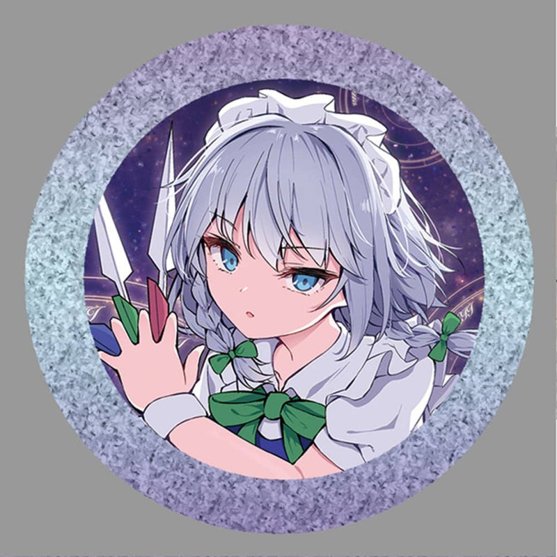 [New] Touhou Project '16th Night Sakuya 10-4' Big Can Badge / Pai Sankido Release date: 15 Oct 2023