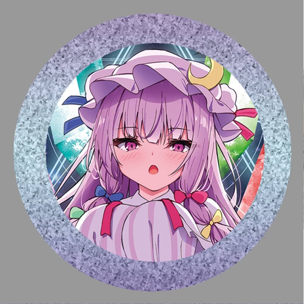 新品】東方project「パチュリー ノーレッジ10-4」ビッグ缶バッジ