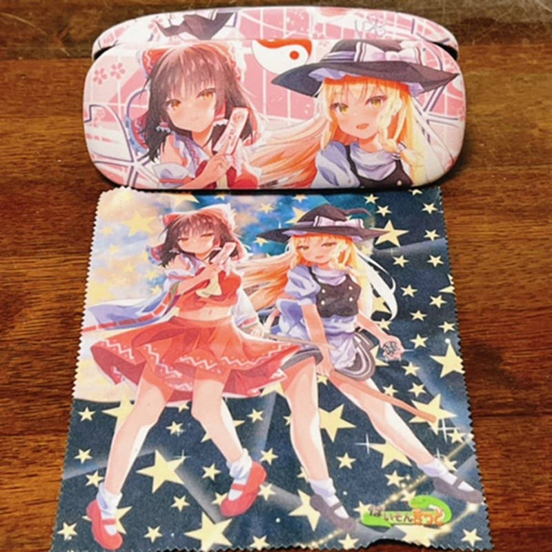 【新品】東方project「霧雨 魔理沙、博麗 霊夢」10-3眼鏡盒（附毛巾） / ぱいそんきっど 發售日:2023年10月15日