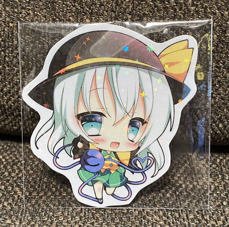 【New Product】Touhou Sparkling Sticker【Komeiji Koishi】 / Shoujo Revolver Release Date: October 18, 2023