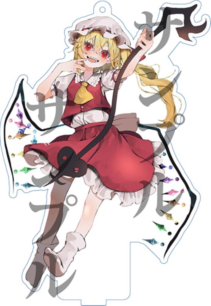 [New Product] Touhou Acrylic Stand - Flandre / Raku (Four of a Kind) / Tamano Tsuyu Release Date: Around November 2023