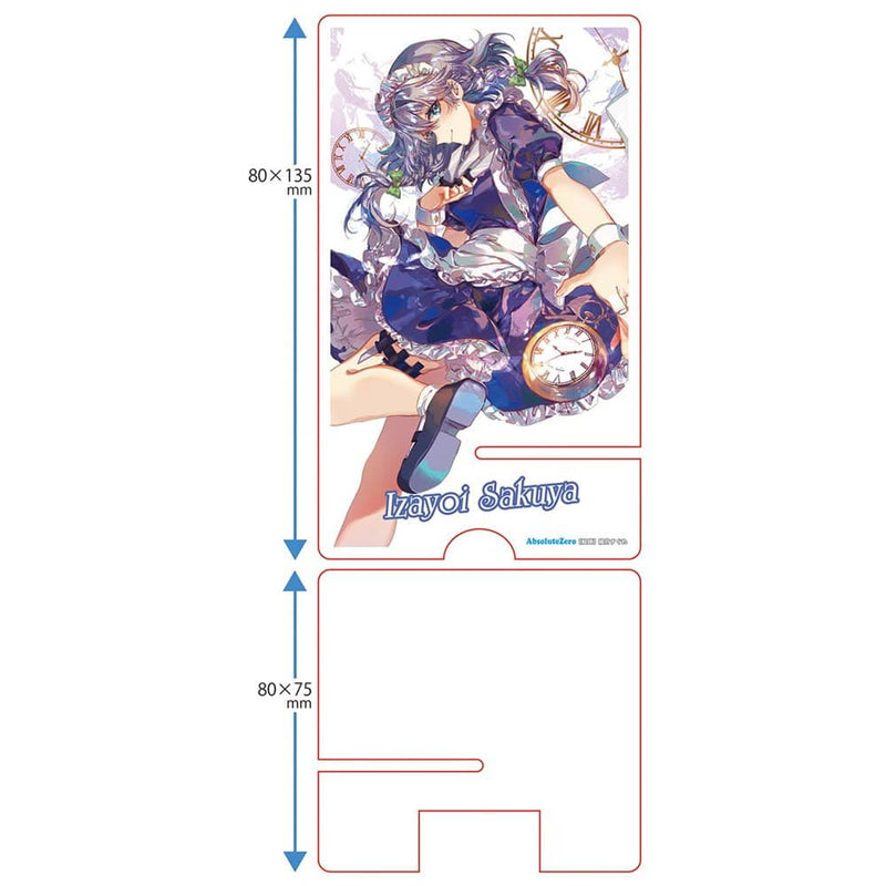 【新品】東方スマホスタンド　十六夜咲夜７-３ / AbsoluteZero 発売日:2024年01月頃