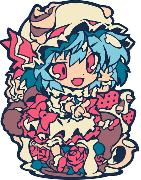 [New] Touhou Rubber Keychain Remilia Ver12 / Cosplay Cafe Girls Release Date: Around December 2023