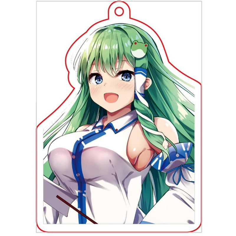 【新品】東方project「東風谷 早苗10-5」壓克力鑰匙圈 / ぱいそんきっど 發售日:2023年12月31日