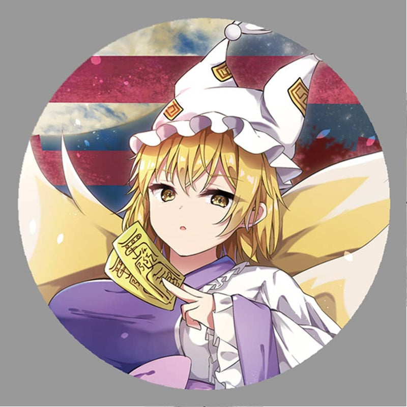 【新品】東方project「八雲 藍10-5」ビッグ缶バッジ / ぱいそんきっど 発売日:2023年12月31日