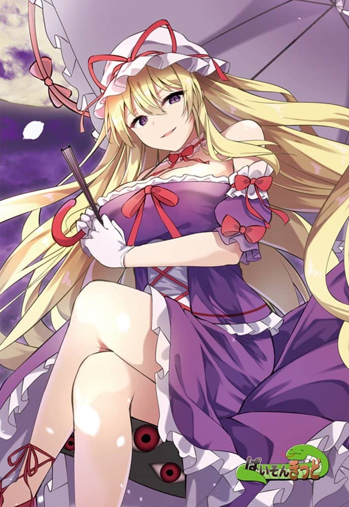 【新品】東方project「東風谷 早苗、洩矢 諏訪子、八雲 紫、八雲 藍、依神 紫苑」10-5ポストカード５枚セット / ぱいそんきっど 発売日:2023年12月31日