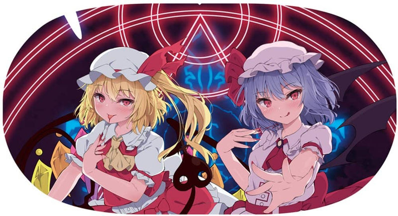 【新品】東方project「レミリア スカーレット、フランドール スカーレット」10-4眼鏡ケース（クロス付） / ぱいそんきっど 発売日:2023年12月31日