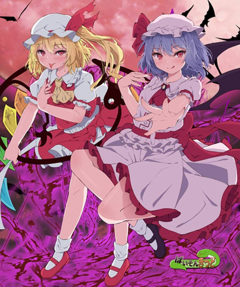 【新品】東方project「レミリア スカーレット、フランドール スカーレット」10-4眼鏡ケース（クロス付） / ぱいそんきっど 発売日:2023年12月31日