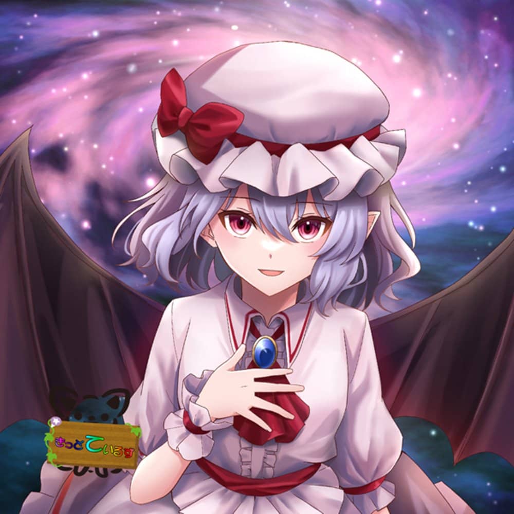 新品】東方projectステッカー「レミリアスカーレット」 / きっどている