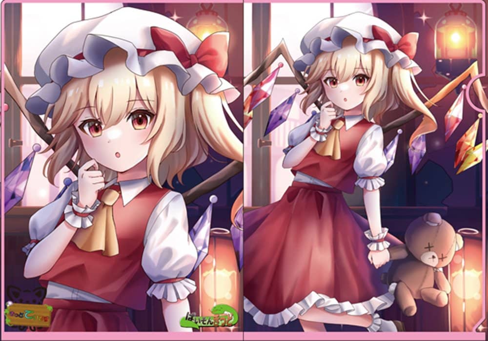 新品】東方projectクリアファイル「フランドールスカーレット1