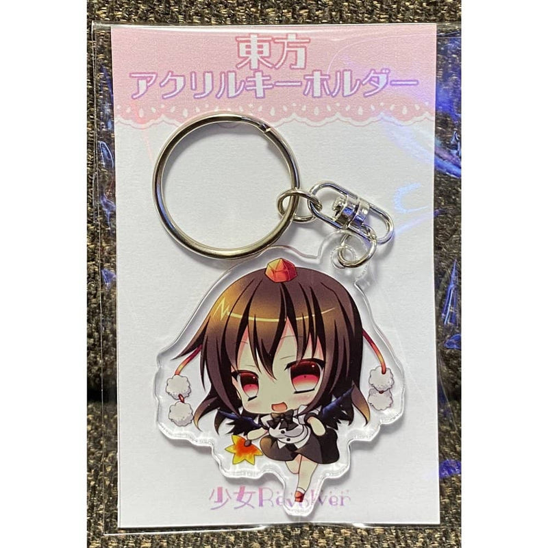 [New] Touhou acrylic key chain Shameimaru Bun / Girl Revolver Release date: Around February 2024