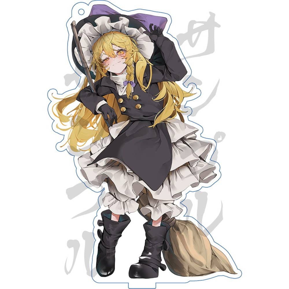 新品】東方アクリルスタンド／魔理沙（冬服） / 玉乃露 発売日:2024年