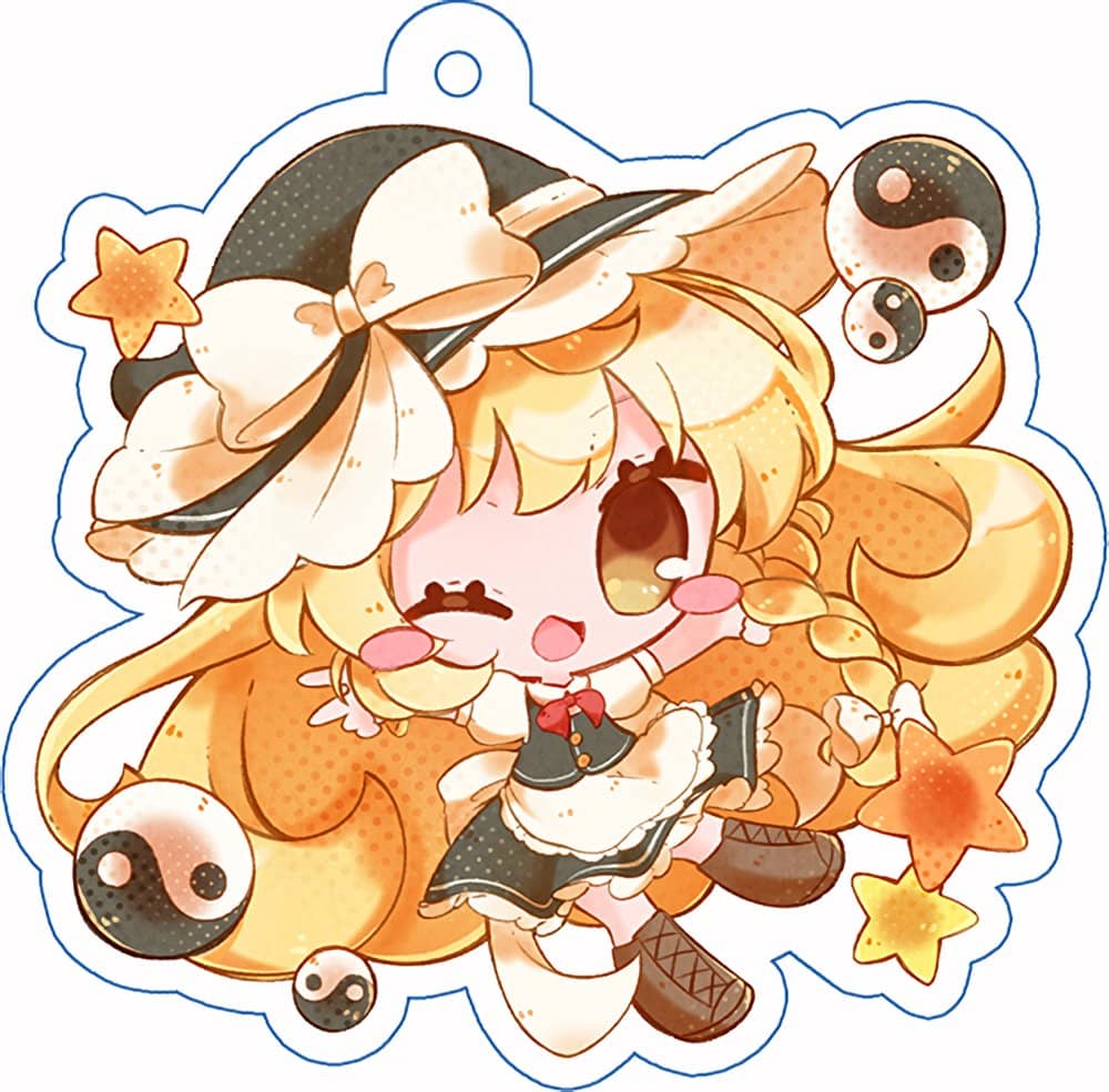 新品】東方アクキーむきゅっと剛欲異聞／魔理沙 / つたささ 発売日