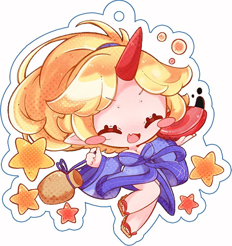 【新品】東方アクキーむきゅっと剛欲異聞／勇儀 / つたささ 発売日:2024年03月頃