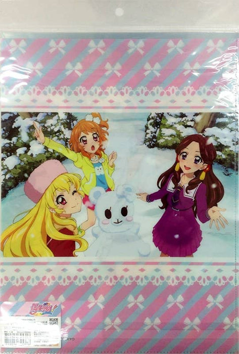 [Used] Taiwan version Aikatsu! Clear file envelope A [Parallel imports] [Condition: Body S Package S] / MUSE Muse Communication