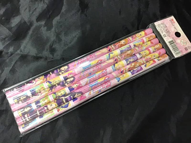 【中古・進口品（新古品等）】台灣版アイカツ！鉛筆（6本組）【平行進口品】【狀態：本體S 包裝S】 / 文品國際事業有限公司
