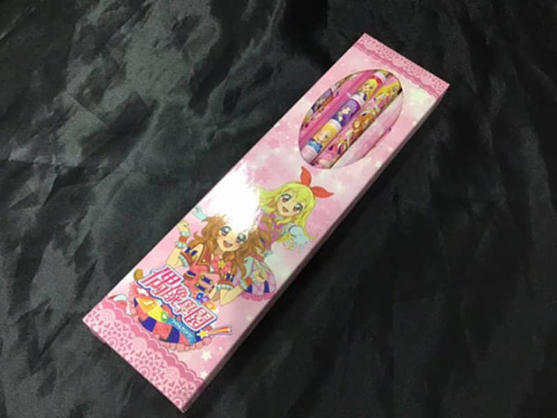 [Used] Taiwanese version of Aikatsu! Pencil (set of 12) [Parallel import goods] [Condition: Body S Package S] / Bunka International Business Co., Ltd.