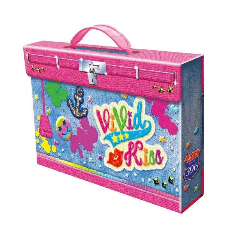 【中古】アイカツ！バッグ型バインダー　ヴィヴィッドキス【状態:本体S パッケージA】 / バンダイ