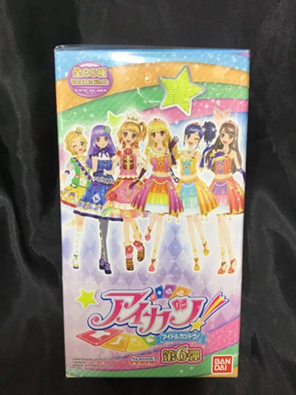 【中古・輸入品（新古品等）】香港版 アイカツ！ブースターパック Season3 第6弾(1BOX)【並行輸入品】【状態:本体S パッケージS】 / バンダイ