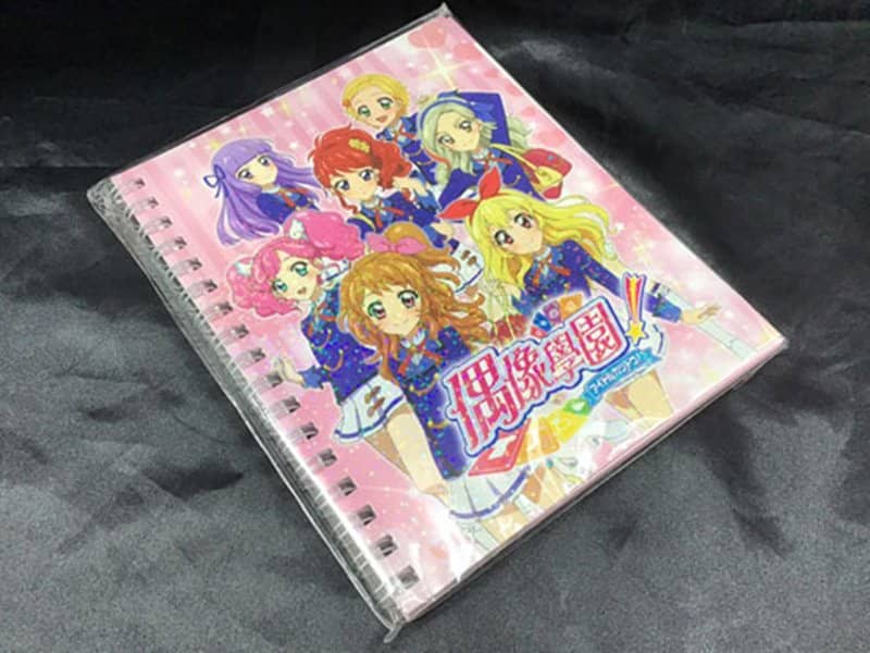 [Used] Taiwanese version of Aikatsu! A6 size ring notebook A [Parallel import goods] [Condition: Body S Package S] / Bunka International Business Co., Ltd.