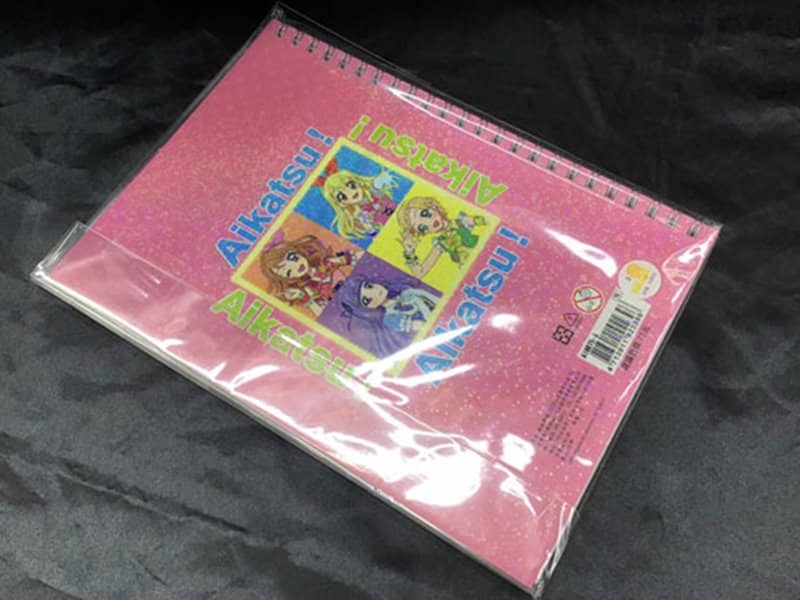 [Used] Taiwanese version of Aikatsu! A5 size ring notebook B [Parallel import goods] [Condition: Body S Package S] / Bunka International Business Co., Ltd.