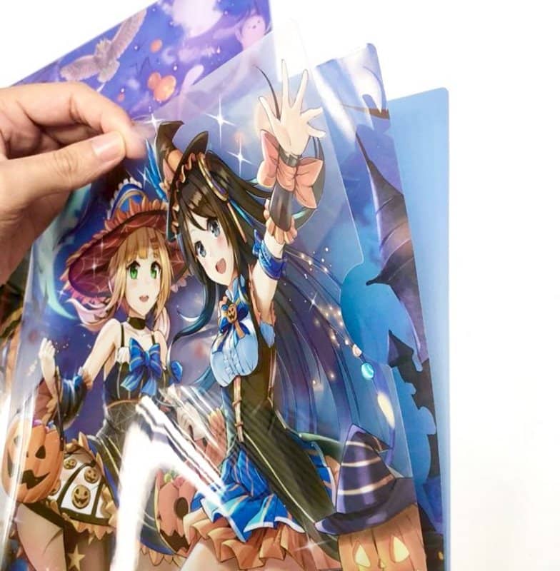 【New Product】Go! Takao Girl! 2-Pocket Clear File Halloween 2-Set / Ximeng Creative Co., Ltd. Release Date: March 16, 2019