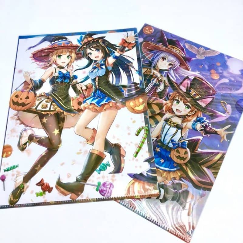 【New Product】Go! Takao Girl! 2-Pocket Clear File Halloween 2-Set / Ximeng Creative Co., Ltd. Release Date: March 16, 2019