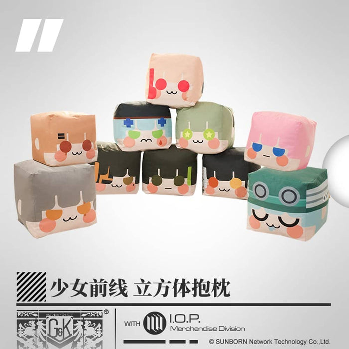 [Imported goods] [Chinese version] Girls Frontline Cube-shaped plush toy (small) M4A1 [Condition: Body S Package S] / Sunborn Japan Co., Ltd.