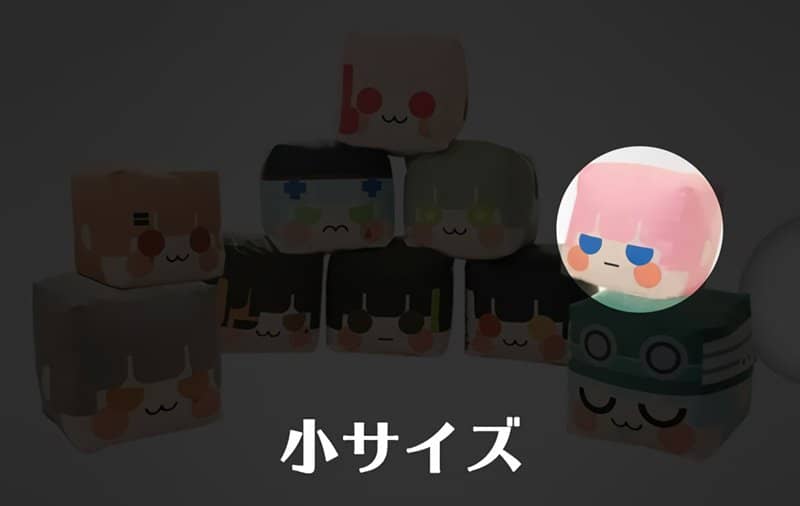 【輸入品】【中国版】少女前線 キューブ型ぬいぐるみ(小) ST AR-15【状態:本体S パッケージS】 / 上海散爆网絡科技有限公司