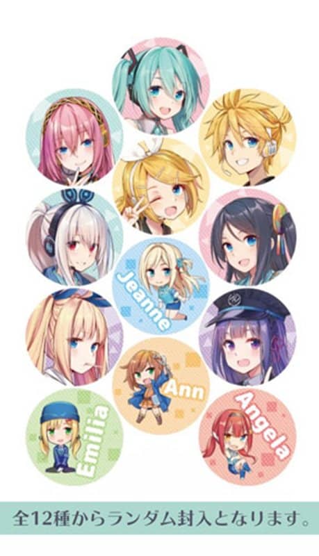 【New Product】VOCALOID×Takao Girl Collaboration Commemorative Badge (12 types in total) / Xi Meng Creative Co., Ltd. Release Date: August 25, 2019