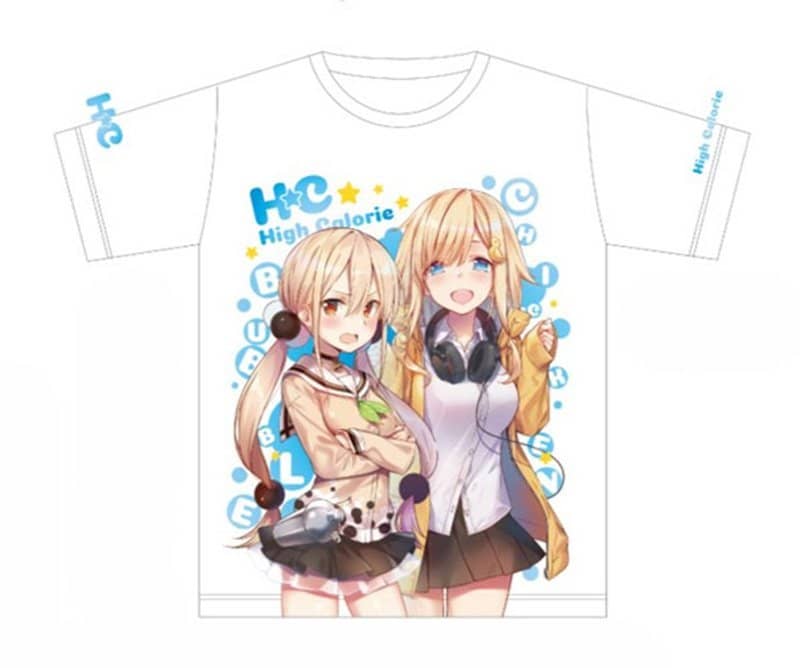 【New Product】Edible Girl High-Calorie T-Shirt Madoka & Hikari 【Size L】 / Ximeng Creative Co., Ltd. Release Date: August 25, 2019