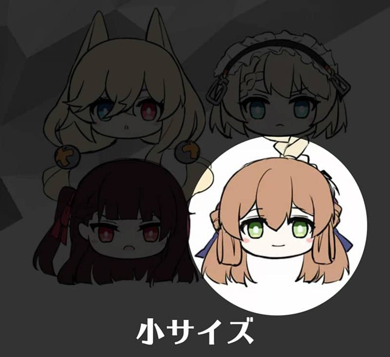 【Officially imported product】【中國版】少女前線 團子絨毛玩偶 斯普林菲爾德【狀態:本體S 包裝A】 / 上海散爆網絡科技有限公司