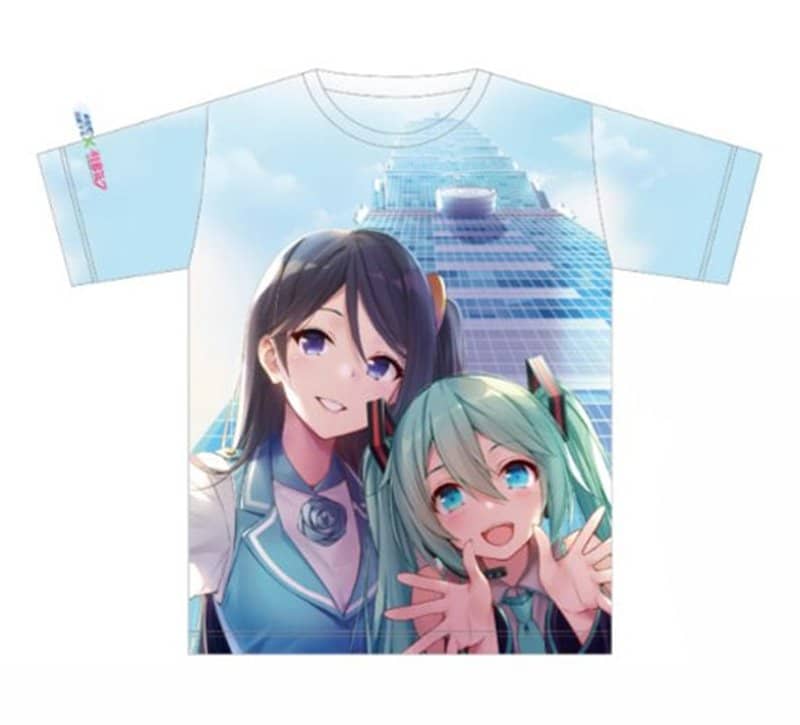 【新品】VOCALOID×高捷少女合作 T恤 初音未來＆小穹 【XXL尺寸】 / 希萌創意有限公司 發售日:2019年08月25日