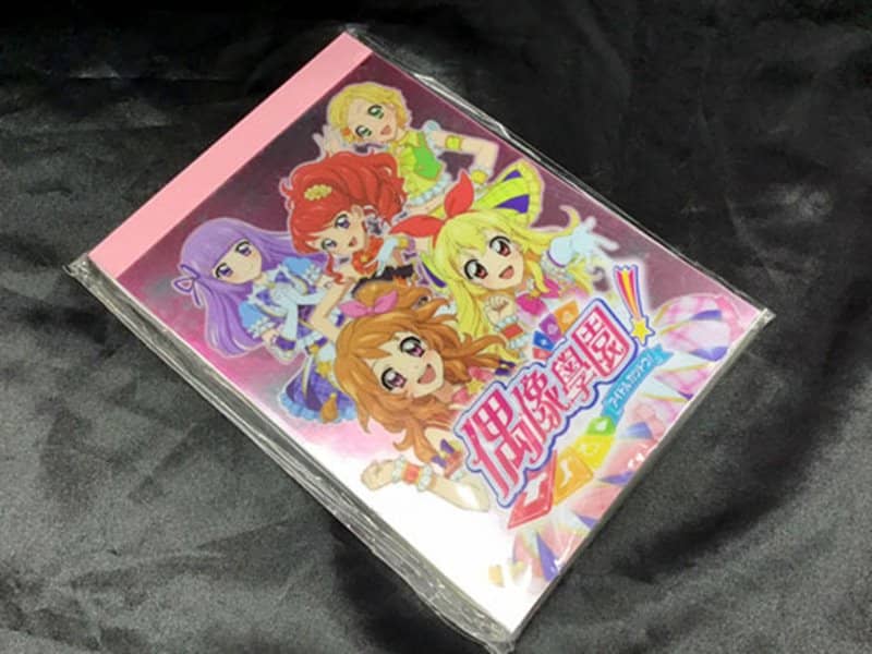 [Used] Taiwan version Aikatsu! A6 Notepad A [Parallel import goods] [Condition: Body S Package S] / Bunka International Business Co., Ltd.