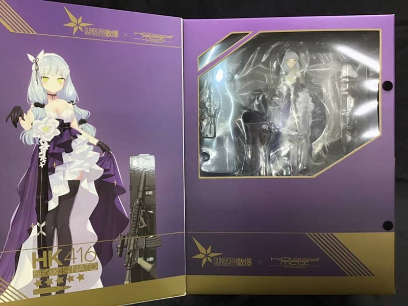 【中古】ドールズフロントライン 1/8 HK416 星の繭 Ver. 【状態:本体S パッケージS】 / Hobbymax