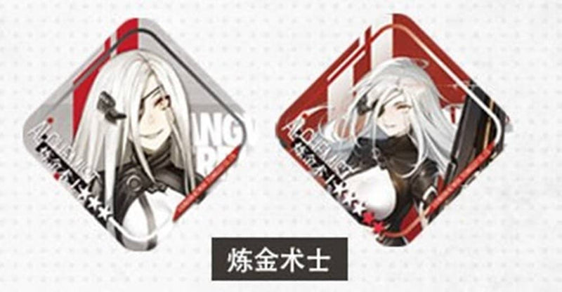 【輸入品】ドールズフロントライン 融合勢力バッジセット(2個入り) アルケミスト / サンボーン